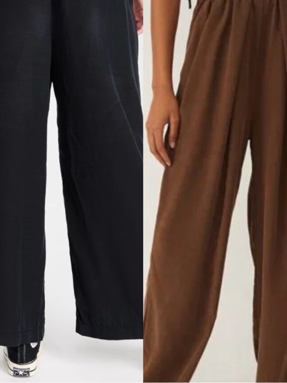 BUNDLE FREE PEOPLE Nothing To Say Pleated Trousers pockets pants XS wide leg